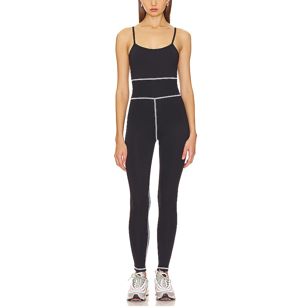 Strut-This 'The Stitch' Black Jumpsuit Size M